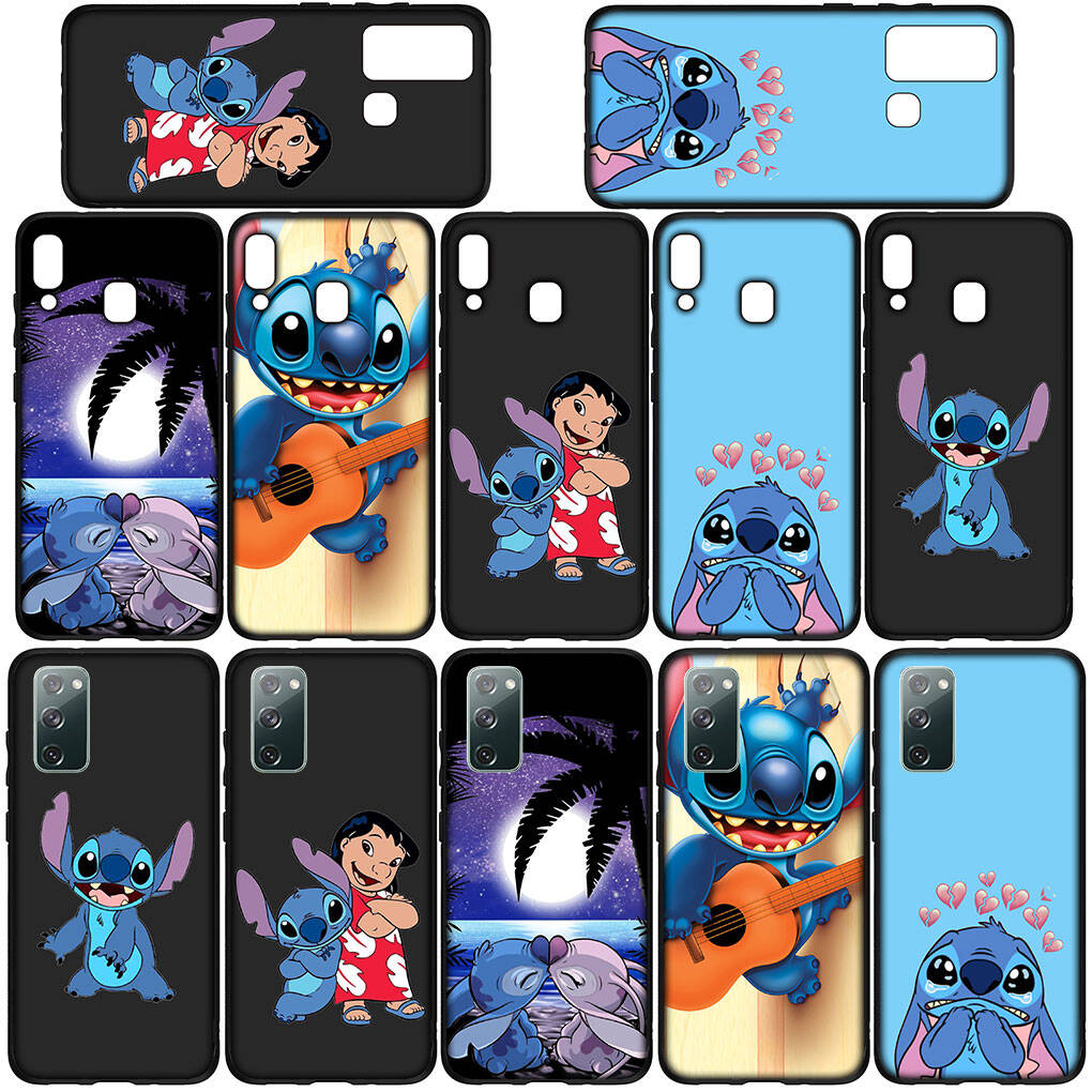 Phone Case for iPhone 17 16 15 Plus XR Huawei P30 P20 Lite Redmi Note 14 12 11 13 Pro Max OPPO A60 A80 A40 A18 A38 A54 Lovely Lilo Luxury Stitch Cover