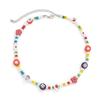 Creative Color Christmas Funny Imitation Pearl Necklace, Jewelry Soft Pottery Pattern Beaded Necklace Jewelry Women