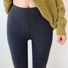 Women Pantyhose High Elasticity Tight Fit Body Curve Enhancing Bottom Pants Autumn Winter Velvet Lined Leggings