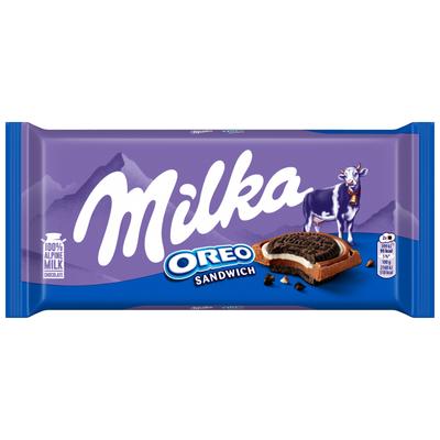 Milka Oreo Sandwich Milk Chocolate 92 G
