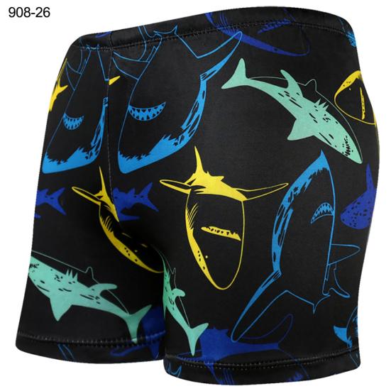 Men Sexy Print Swimming Trunks Surf Board Boxer Swimwear Beachwear Summer Shorts