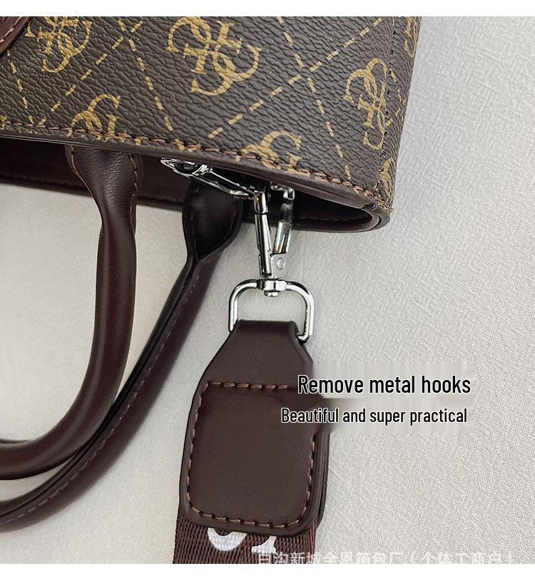 Geantă de mână elegantă imprimată pentru femei - Geantă versatilă de umăr simplu/tip crossbody pentru utilizare zilnică