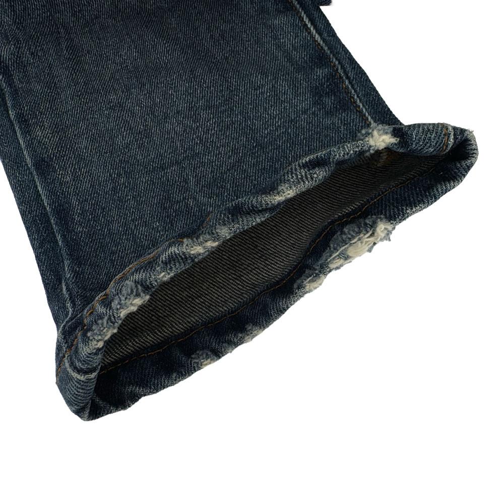 Marcelo Burlon Made In Italy Slim Denim Pants W28 Jeans Button Fly Men's Used