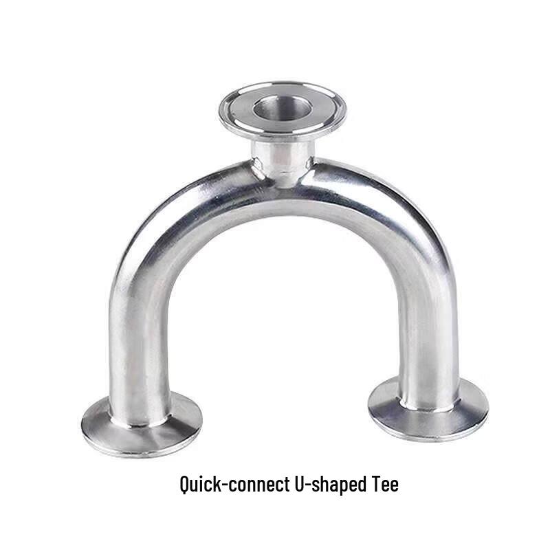 304 Stainless Steel U-Type Quick Release Clamp Tee