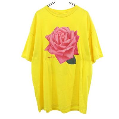 ANTI SOCIAL SOCIAL CLUB Made In USA Short Sleeve T-shirt XXL Yellow Men's Used