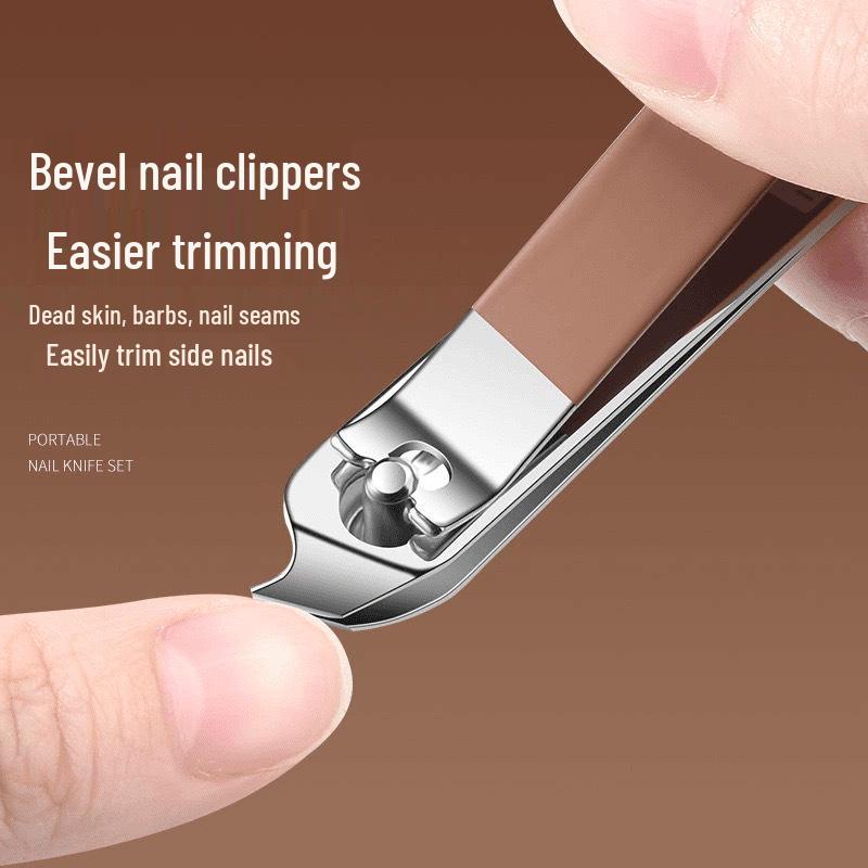 Nagelknipser-Set: Spritzschutz, Multifunktional, Persönliche Pflege Maniküre-Werkzeuge