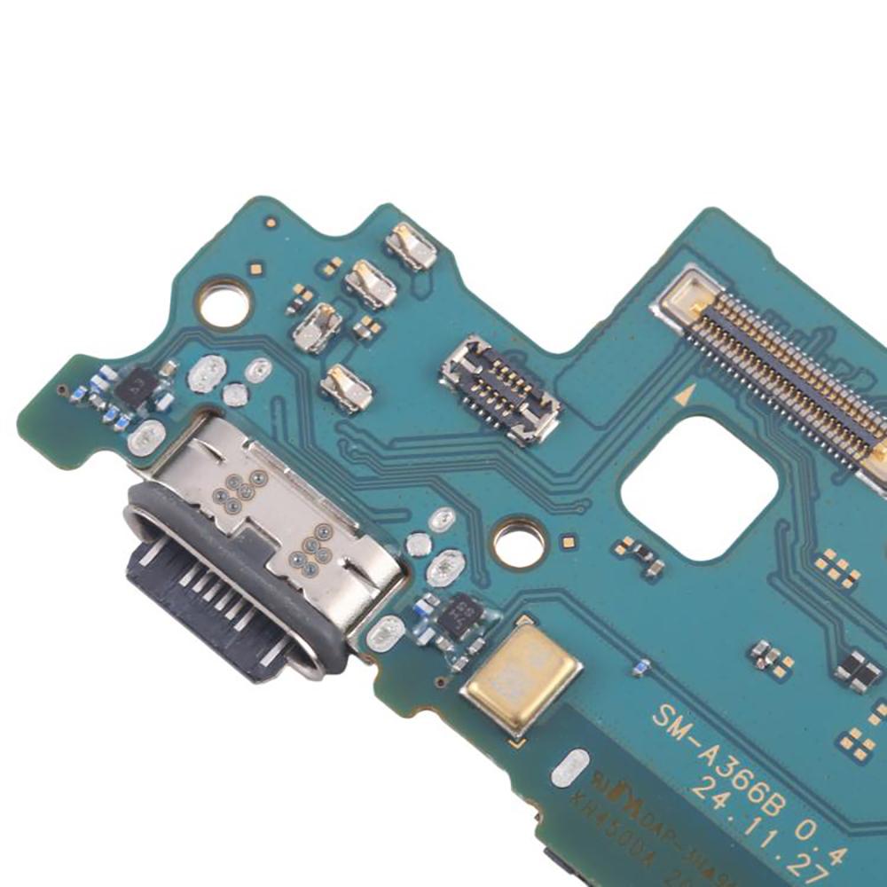 Pro Samsung Galaxy A36 5G A366B (Verze EU) Náhradní flex kabel nabíjecího portu dokovacího konektoru OEM (Bez loga)