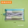 Mesh Transparent Storage Bag Portable Zipper Pouch With Logo For Students