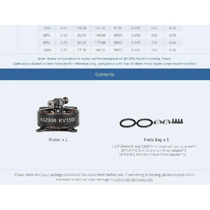 T-Motor New Short Shaft AS2306 KV1500 KV1900 KV2300 2-3S Brushless Motor for F3P 3D 4D Indoor Planes