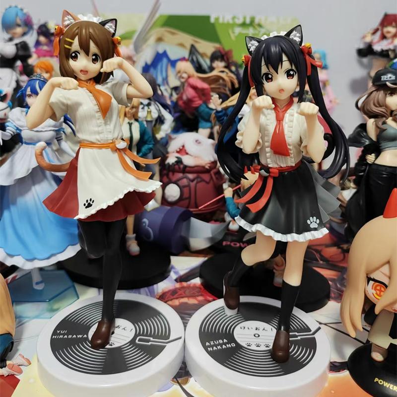 In Stock Original Furyu K-On Yui Hirasawa Anime Figure Toys Ornament Boys Toys Collection Desktop Decoration Festival Gifts