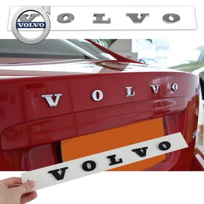 Pro Pro Volvo Rdesign T2 T3 T4 T5 T6 T7 T8 S90 XC90 S60 XC40 S90 S80L XC40 ABS 3D Odznak Písmena Kufr Auta Odznak Nálepka Ac