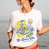 La Dolce Vita Amalfi Sahili Gömlek, Limoncello Tişört, İtalyan Yaz Narenciye Tişörtü, Ciao Bella Gömlek, Domates Kız Yaz, İtalyan Pazarı Tişörtü
