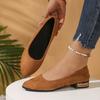 Fashion Comemore Single Shoes Women 2025 Spring Autumn New Suede Pointed Toe Low Heeled Pumps for Women Casual Solid Heels Women Shoes