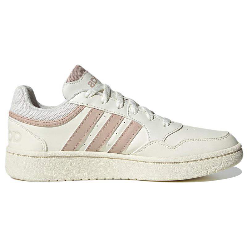 Adidas Hoops 3.0 'White Light Brown' Women's Sneakers HP7965