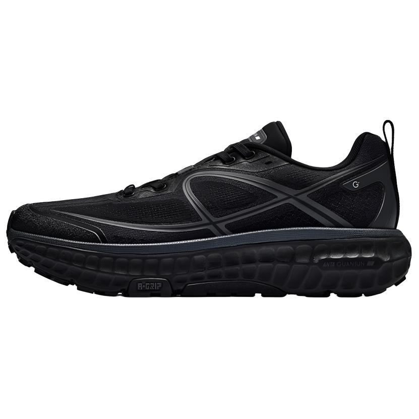 

Anta Champion All Walk 2 Simple Comfortable Shock Absorption Slip Resistant Durable Low Top Hiking Shoes Women Hiking Shoes Black 122545534A-2 38