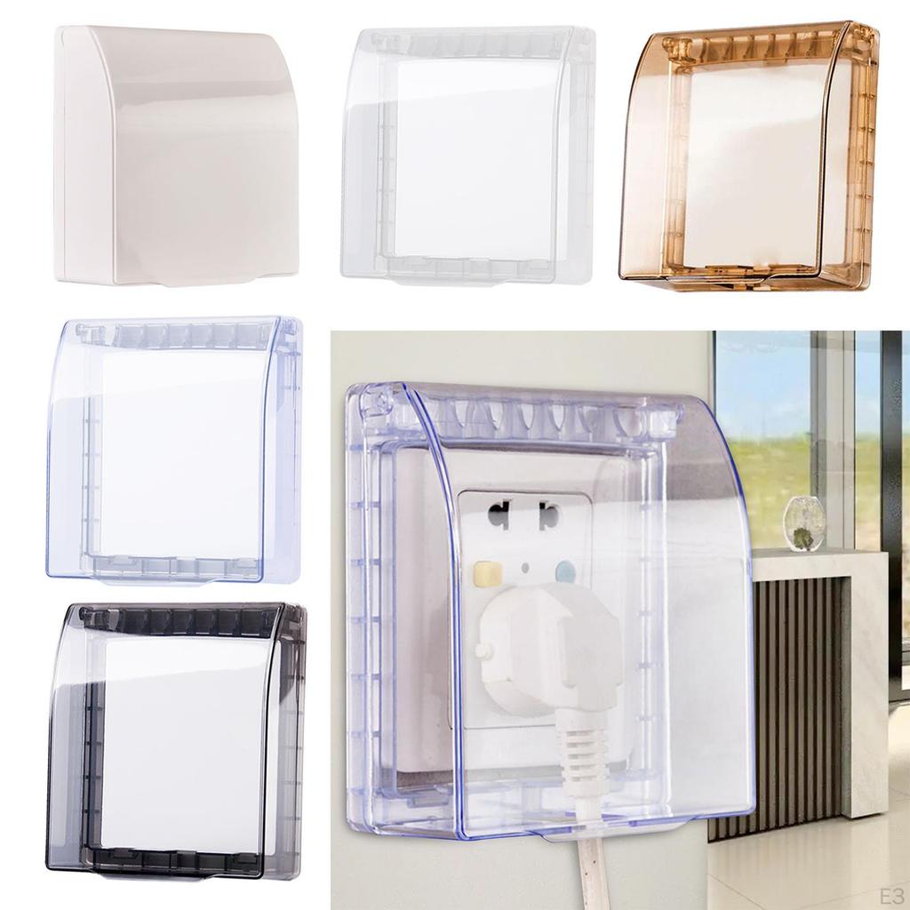 Electric Plug Waterproof Cover Easy to Install Weatherproof Switch Socket Box Outlet Covers