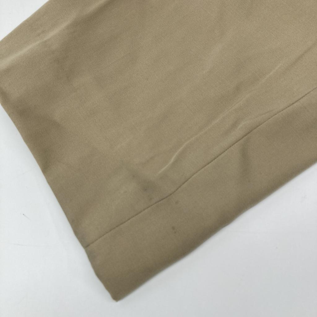 AURALEE A22AP02MG Two-Tuck Gabardine Slacks Bottoms 5 BeigeUsed