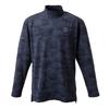 [Mercedes-Benz Collection] Genuine Mercedes-Benz X Titleist Boardwalk Camouflage Mock Shirt, Navy, Size Small