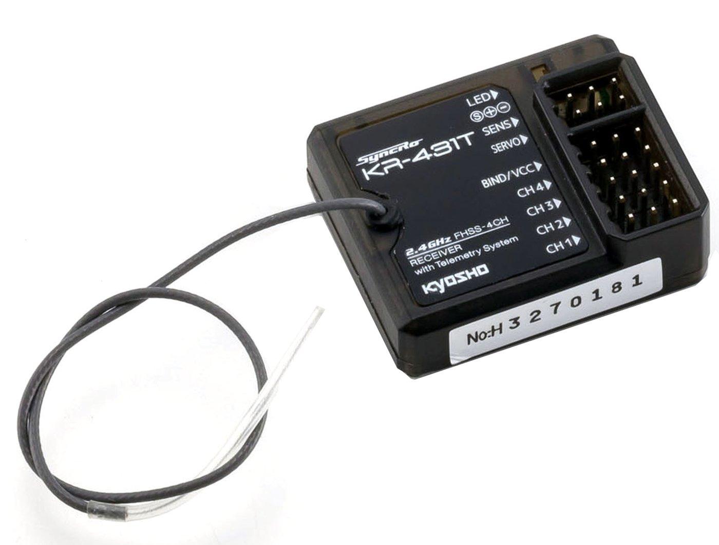 

Kyosho Syncro Receiver Radio Control Parts 82137 KR-431T