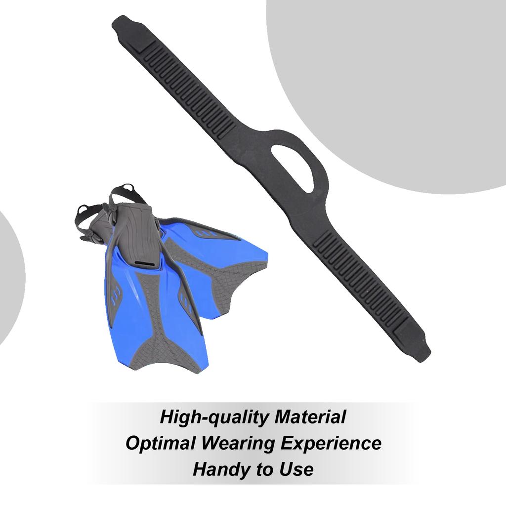 Swim Fin Straps Flippers Keepers Set Of 2 Adjustable Tension Fin Straps Replacement For Dive Swim Work Swimming Pool Fishing