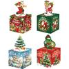 4 Sets Of Christmas Gifts In Different Styles Christmas Theme Party Surprise Money Gift Box Gifts