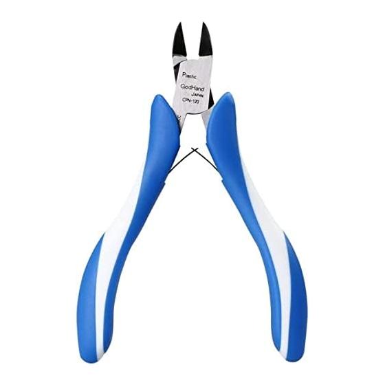 GodHand Craft Grip Series Plastic Nipper GH-CPN-120 Hobby Tool Blue