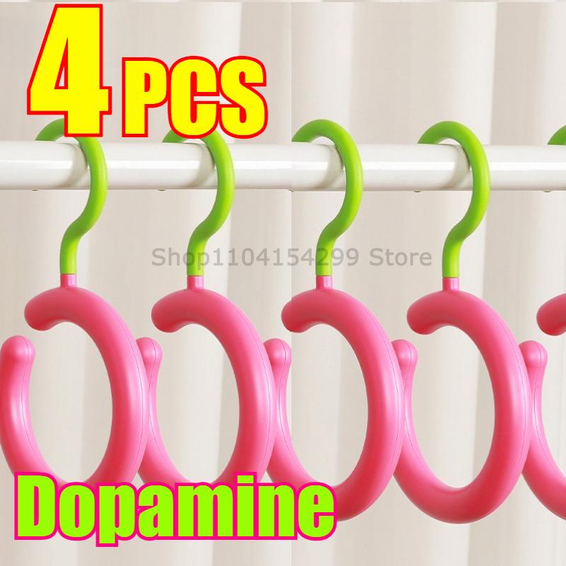 Hat Storage Clothes Hanger Invisible Luxury Multi-Function Hook Home Use New 2025 Plastic Coat Hanger Nordic Sle Adult Closet