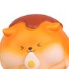 Bread Puppy Money Bank Animal Sculpture Art Doggy Figurine Little Dog Statue for Bookshelf Living