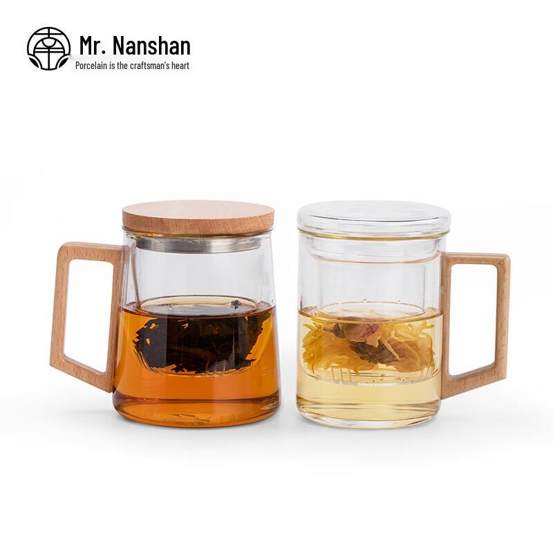 Mr. Nanshan Tea Infuser Glass Cup