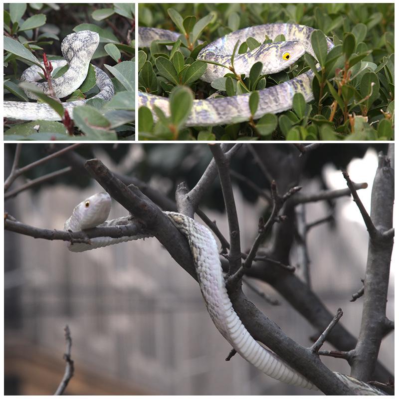 30/60/70cm Soft Rubber Prank Snake Model – Realistic Toy for Kids and Gags