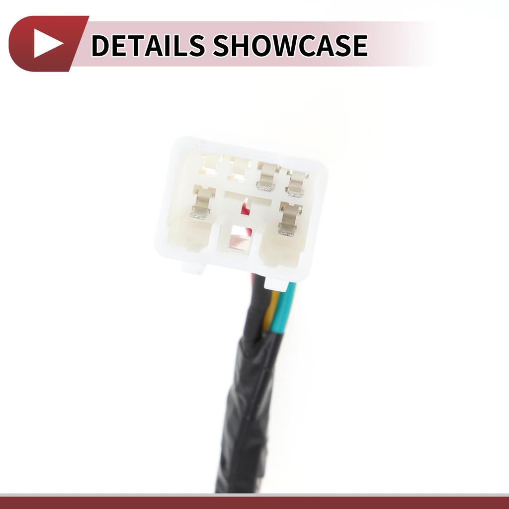 HEROFFIX Car Rear Tail Light Bulb Socket Harness for Kia Forte 2014 2015 2016 Tail Lamp Connector Wiring Part 92470A7000 1-Piece 1.6L 2.0L Number