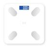 Smart Digital Body Scale, Rechargeable BMI Weight Scale, Electronic Body Fat Scale, LED Display Health Monitor for Home