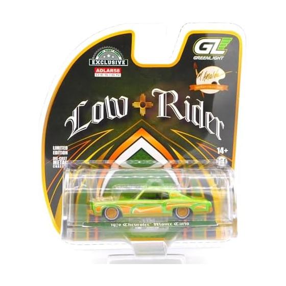 Greenlight 1/64 Chevrolet Monte Carlo Lowrider 1970 Michael Hererra Special