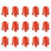 15PCS Clutch Master Cylinder Buckle Clips For Citroen C3 C4 C-Elysee For Peugeot 301 307 2008 308