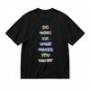 Women's Classic T-Shirt Positive Lifestyle Slogan And Color Splash Design Tee
