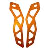 2Pcs CNC Aluminum Alloy Windshield Bracket for ADV160 Wear-resistant Durable Motorcycle Windscreen Mount Modification Parts