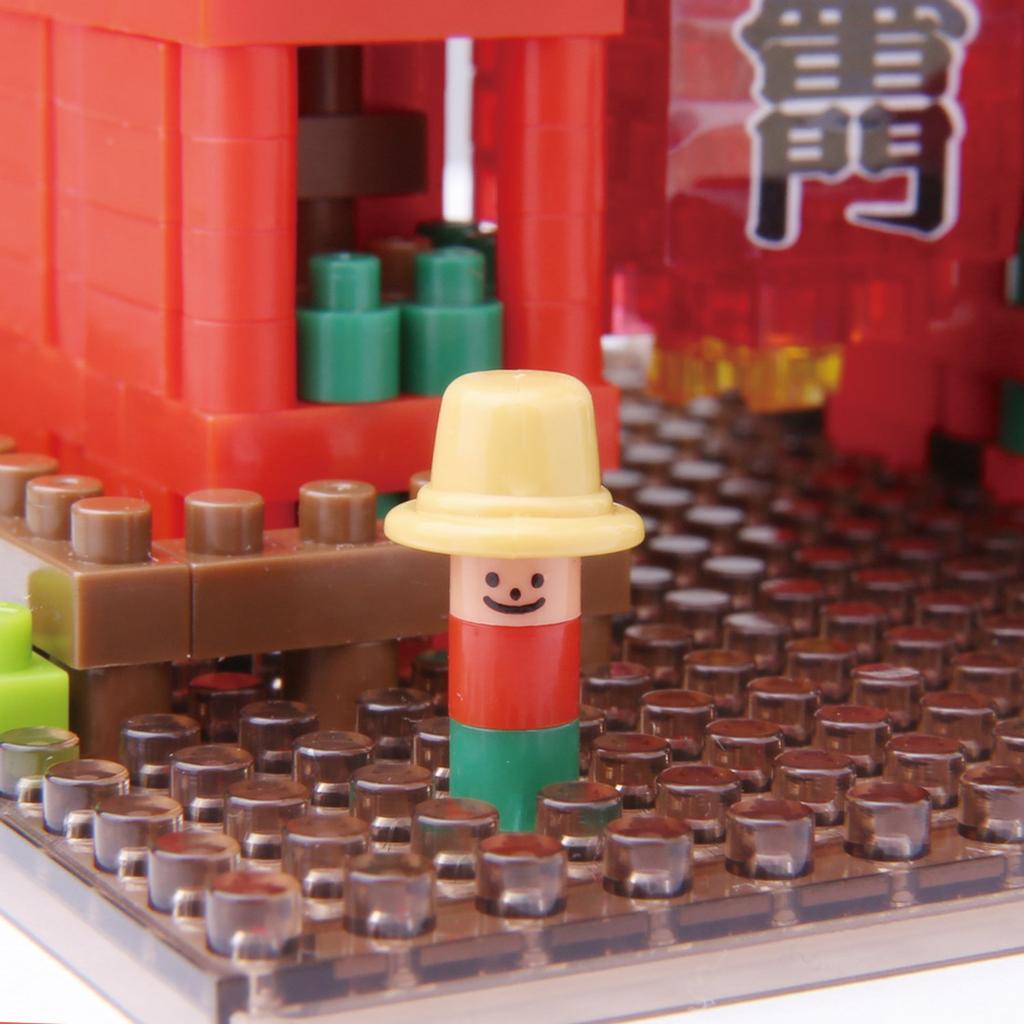 Nanoblock Kawada NBH115 Nanoblock Kaminarimon