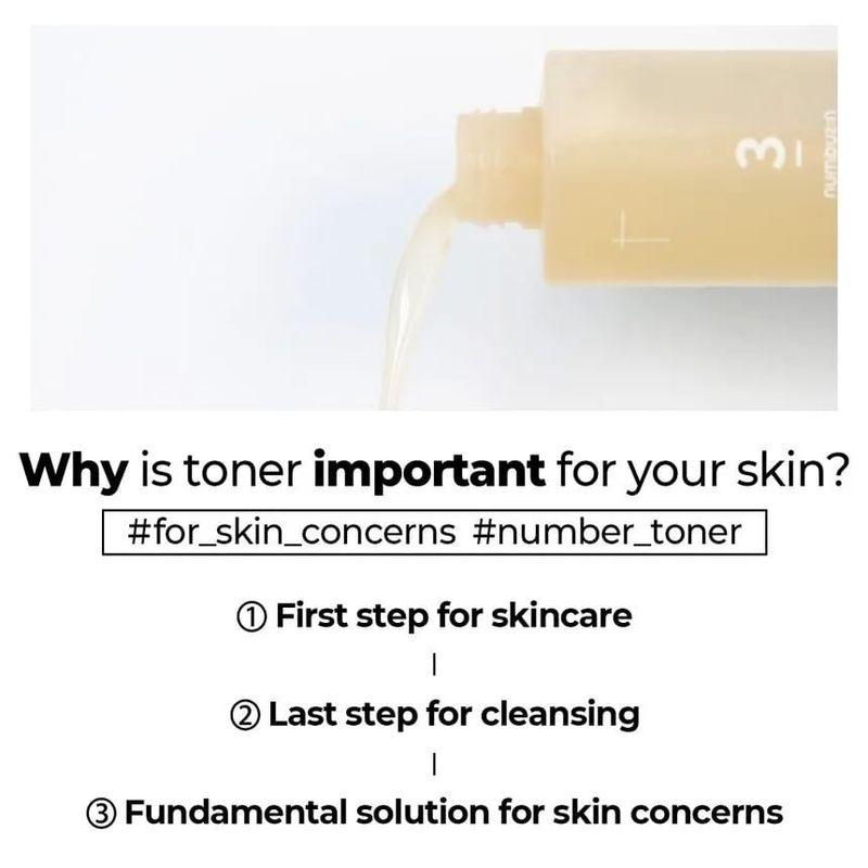 NUMBUZIN No. 3 Super Glowing Essence Toner
