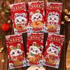6pcs Chinese Style 2025 Snake Year Red Envelopes Good Lucky Red Packets  Spring Festival Supplies