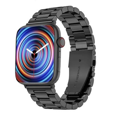 Montre connectée YurKem IWO Series 7 pour hommes et femmes, étanche, avec chargement sans fil, moniteur de fréquence cardiaque, de fitness, d'appel Bluetooth, pour iOS et Android