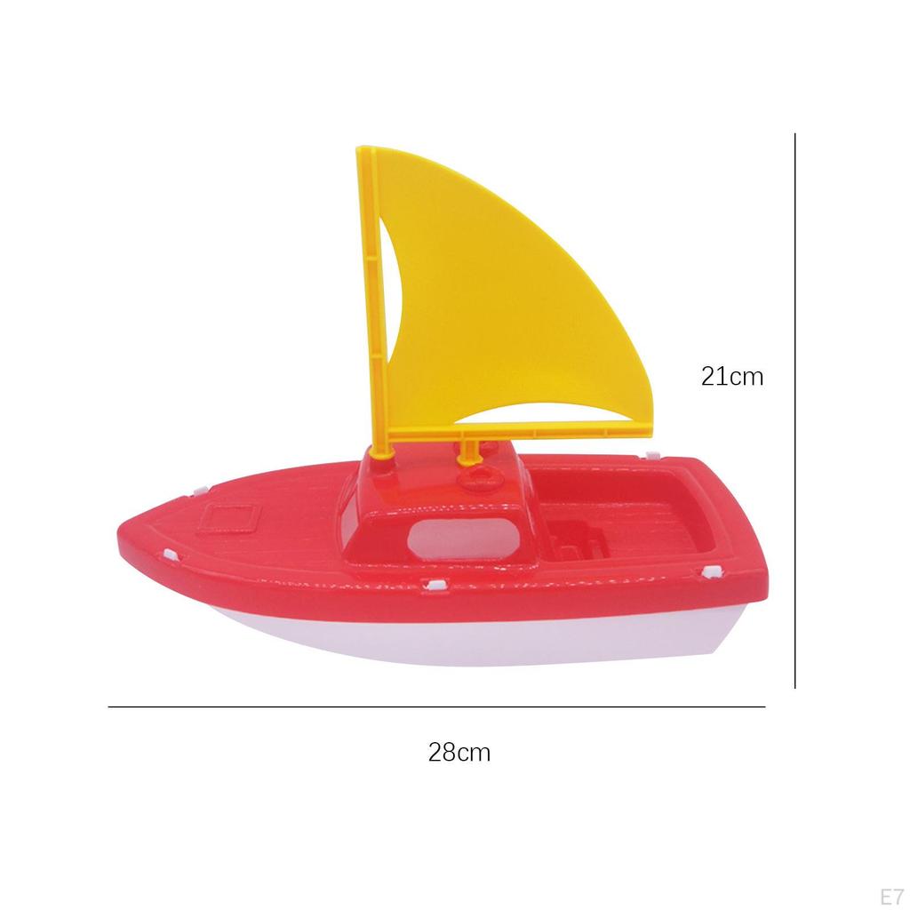 Boat Bath Toys Sailing Toy Swimming Pool Beach Outdoor Water Playing Boats Bathing