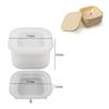 1 set matriță din silicon pentru borcane de lumânări DIY cu capac - matriță de fabricare a borcanelor de ceară cu aromă pentru rășină, beton, gips - matriță pentru artizanat acasă