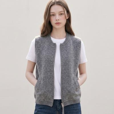 Karra Two Way Zipper Bubble Vest A6f0004