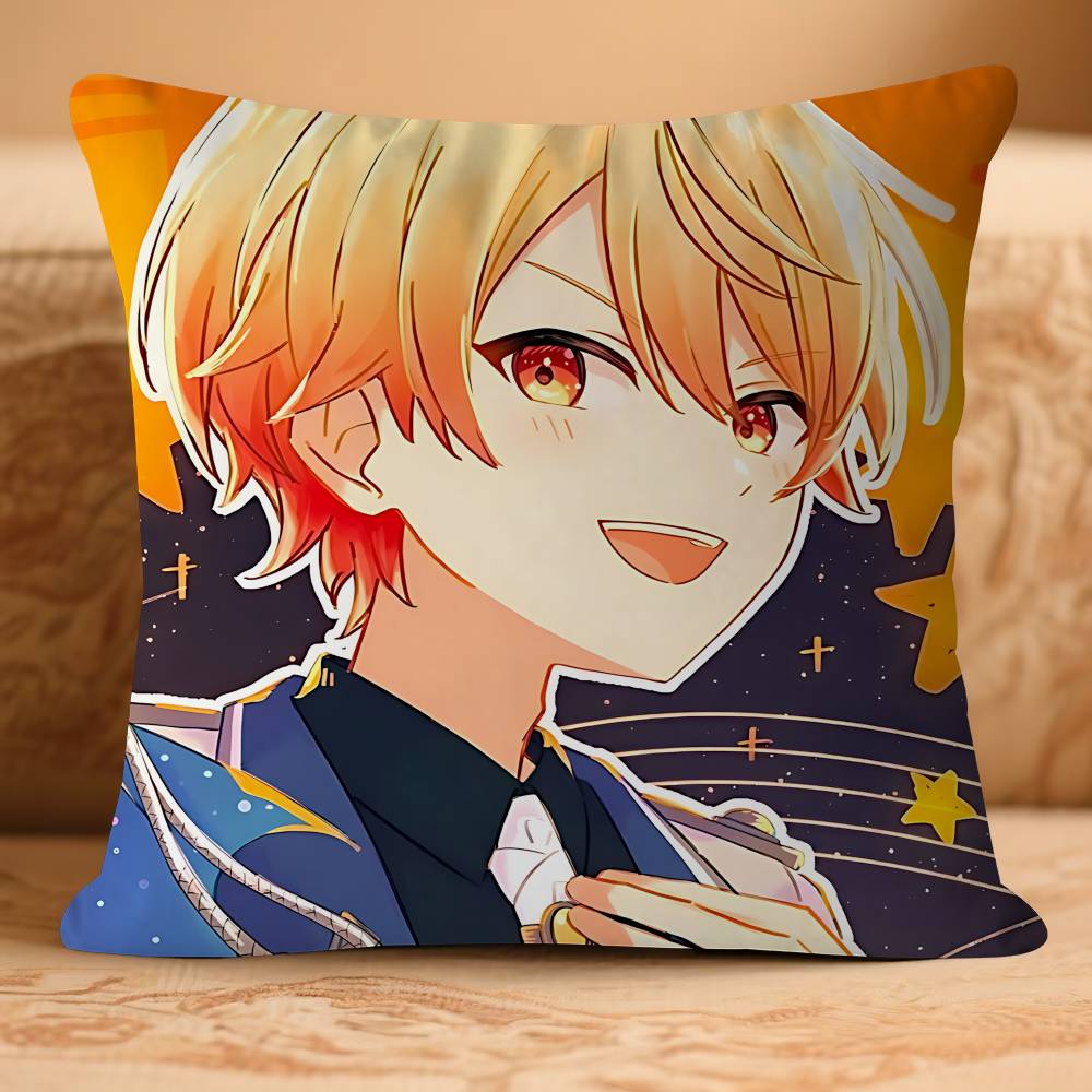 

TenmaS T-Tsukasa Cartoon Pillow Case Removable Washable Cushion Cover – All-Season Soft Linen 16x16Inch