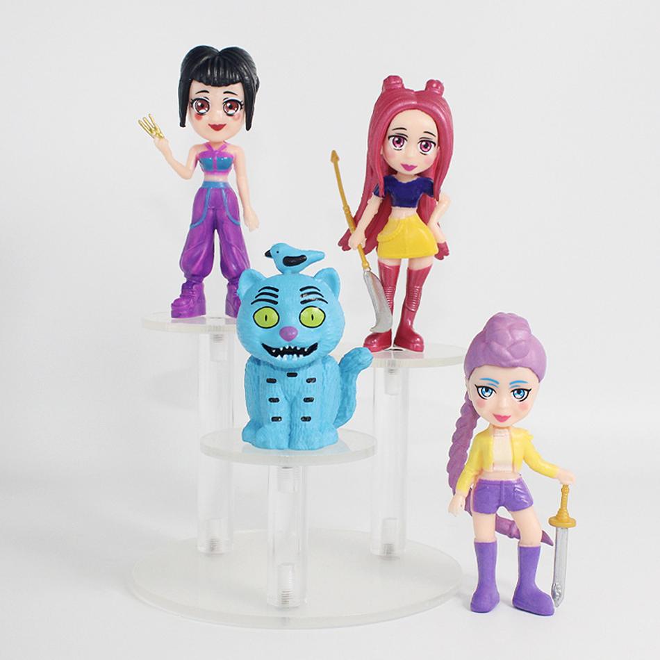 Kpop Demon Hunters Figure K Pop Demon Hunters Figures Huntrix Figures Toy Derpys Tiger Rumi Mira Zoey Sussy Figurine Ornament