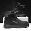Fashion Men Fashion Ankle Boots Men Autumn Walking Boots Outdoor Luxury Brands Men's New Casual Classic Design Boots Comfy Botas Hombre