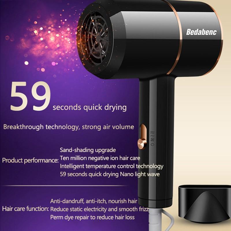 Buy Negative Ion Hair Dryer High Speed Professional Blow Dryer