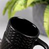 Good-Funny Tire Mugs 500ML Capacity Coffee Mug Breakfast Cereal Milk Tea Water Cup Office Tire Cup Mug Novelty Gifts Bla