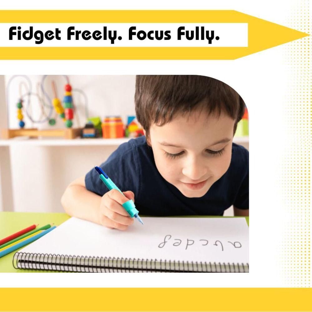 4Pcs/Set Silicone Pencil Sleeves Textured Pen Holder Portable Pen Protective Cover