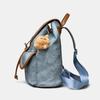 Vintage Color Block Backpack Women's Lightweight Backpack